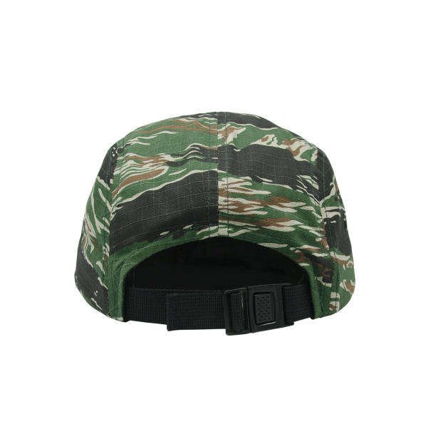 istock 5 panels camo jockey camper cap back view 688318358