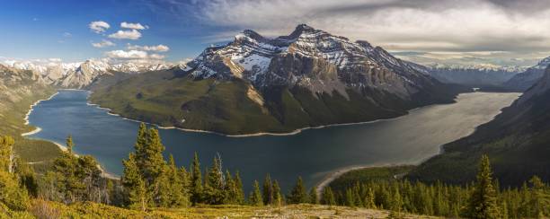 istock Panorama of Lake Minnewanka 688325694