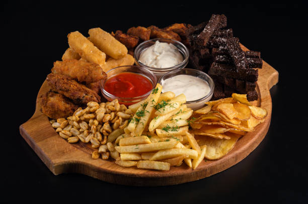 istock A huge set of snacks for beer 688376034