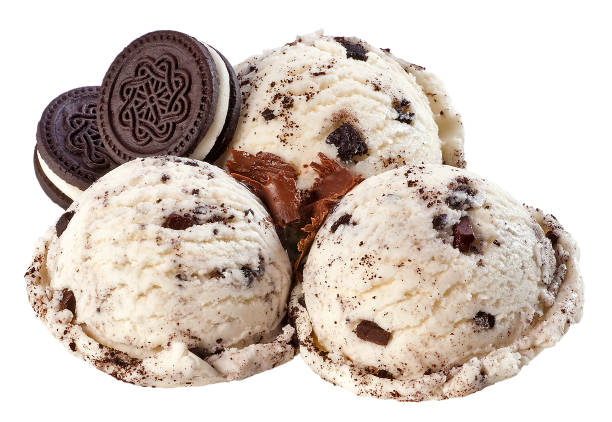 istock Cookies and Cream Ice Cream(+clipping path) 688427626