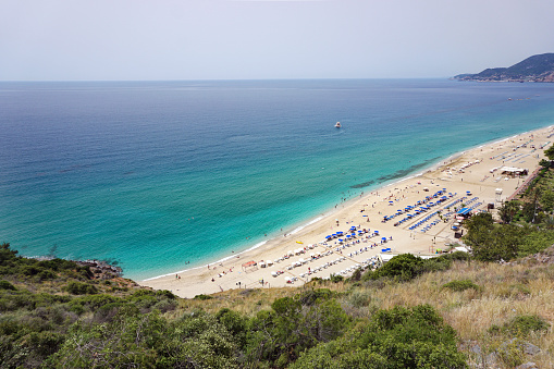 View of Kleopatra Beach Alanya, Turkey