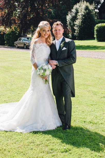 istock Bride And Groom Portrait 688455512
