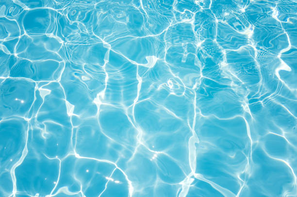 istock Beautiful ripple wave and blue water surface in swimming pool 688461624
