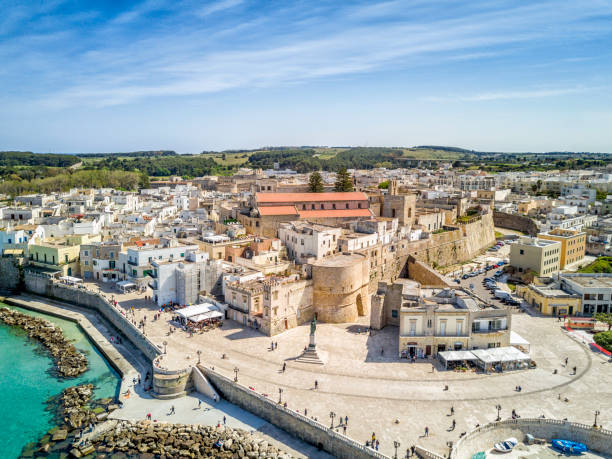 istock Otranto with Aragonese castle, Apulia, Italy 688468016