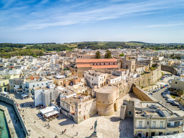 istock Otranto with Aragonese castle, Apulia, Italy 688468022