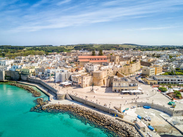 istock Otranto with Aragonese castle, Apulia, Italy 688468028
