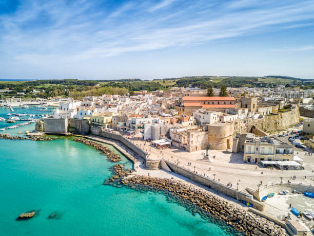 istock Otranto with Aragonese castle, Apulia, Italy 688468030