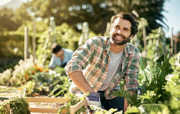 istock Sustainability is a sense of harmony between man and land 688469008