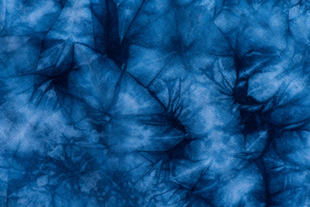 istock Dye indigo fabric backgrond and texture 688471910
