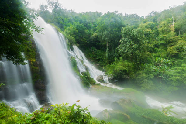 istock Vachirathan waterfall, Located Chiangmai Province, Thiland 688472028