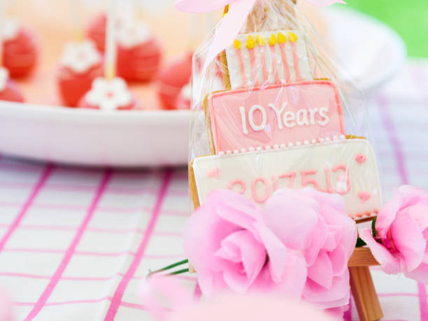 istock drink and sweet food on table 688475120