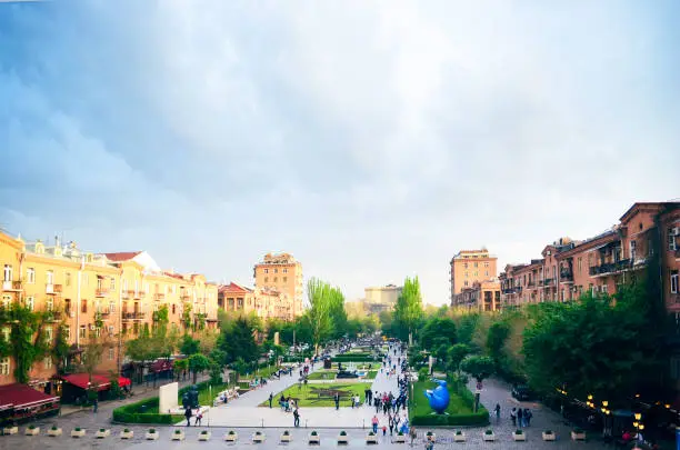 Photo of Panoramic view of Erevan, the capital of Armenia