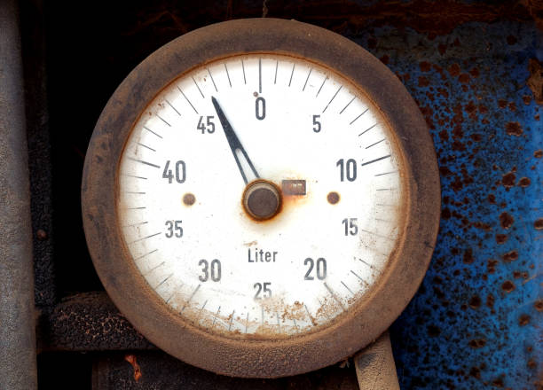 istock rusty old analog gas station display 688479006