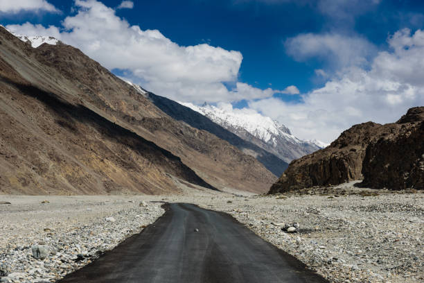 istock Road pass mountain area in Leh 688479036