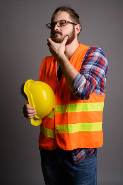 istock Portrait of construction worker 688479128