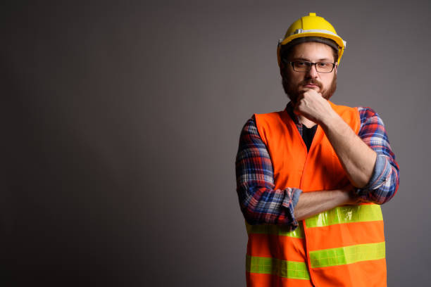 istock Portrait of construction worker 688479174