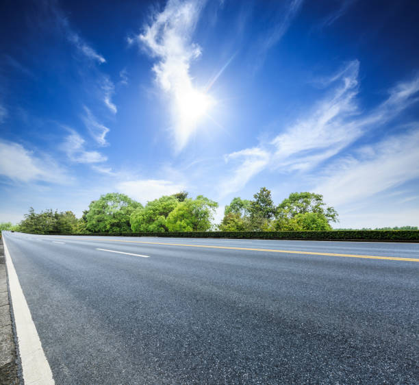 istock Country asphalt road 688479304