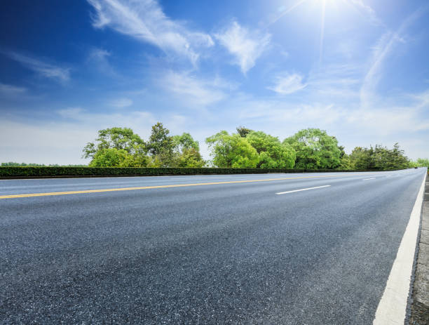 istock Country asphalt road 688485242