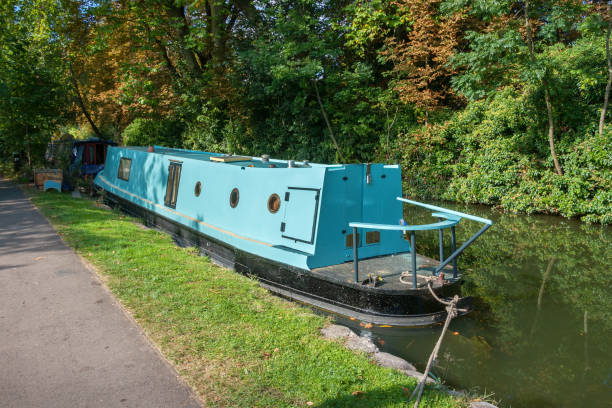 istock Canal in Oxford. England 688494406