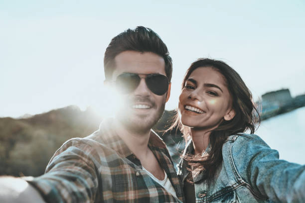istock Selfie with sweetheart. 688495506