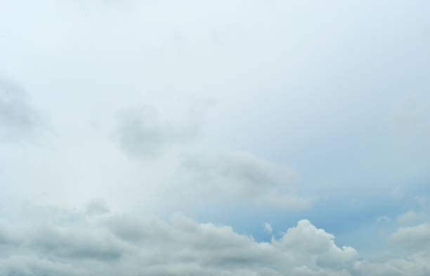 istock Gray cloud formations on blue sky,Nimbus moving,Appearance of raincloud 688506054