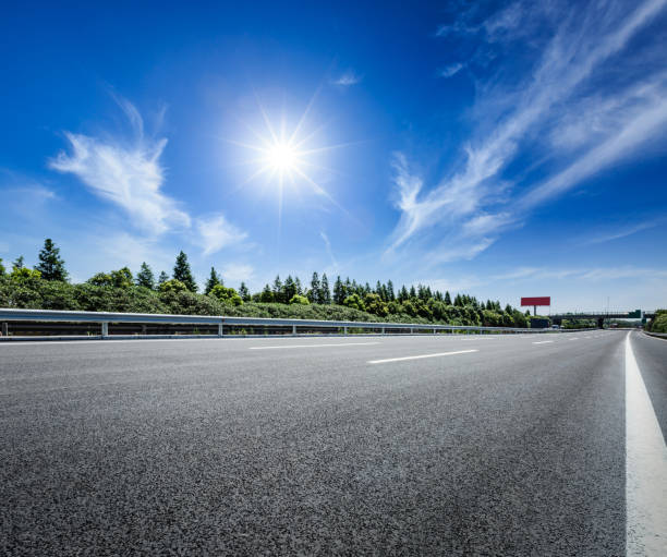 istock Country asphalt road 688509188