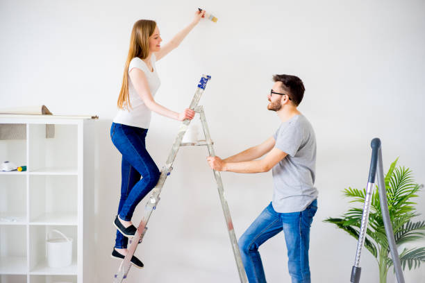 istock Couple renovating apartment 688518716