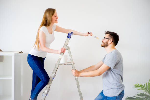 istock Couple renovating apartment 688518772