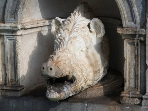 istock Fountain detail sculpture, Palermo, Sicily 688518854