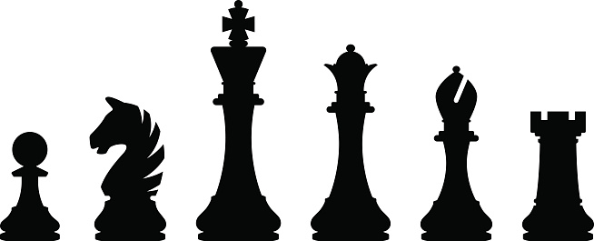 Vector chess pieces