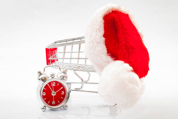 istock Last minute Christmas shopping concept 688536302