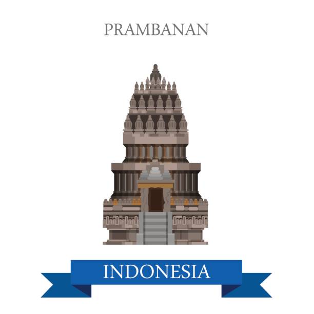 Free download of prambanan temple vector graphics and illustrations