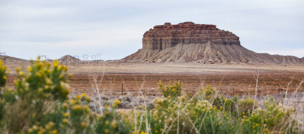 Mesa mountains in New Mexico, USA