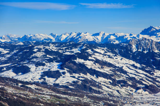 istock Wintertime view from Mt. Rigi in Switzerland 688560360