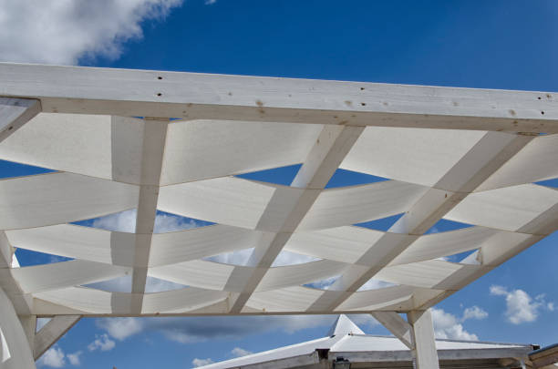 istock Wooden terrace cover 688565812