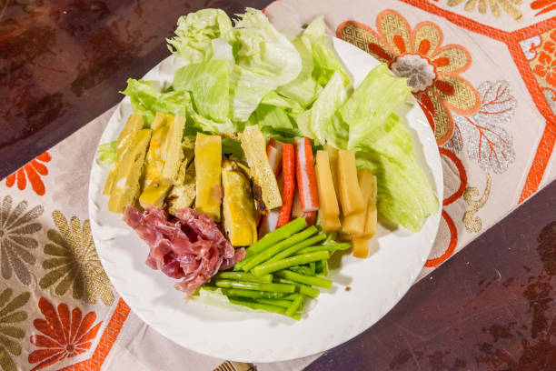 istock Japanese sukiyaki hot pot ingredient 688580016