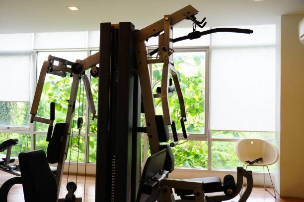 istock Gym interior, Fitness cente 688583208