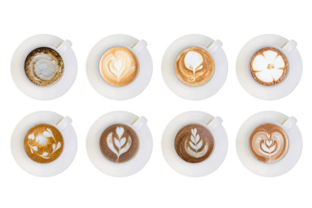 istock latte art coffee isolated on white background 688586156