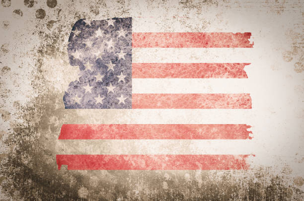 istock Grunge USA Flag 688589402