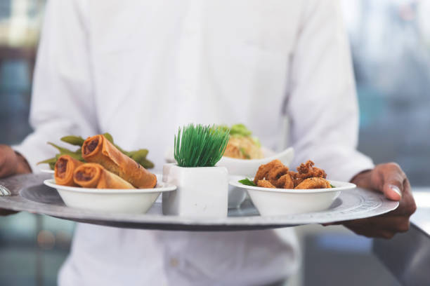 Appetizing Chinese Food Platter