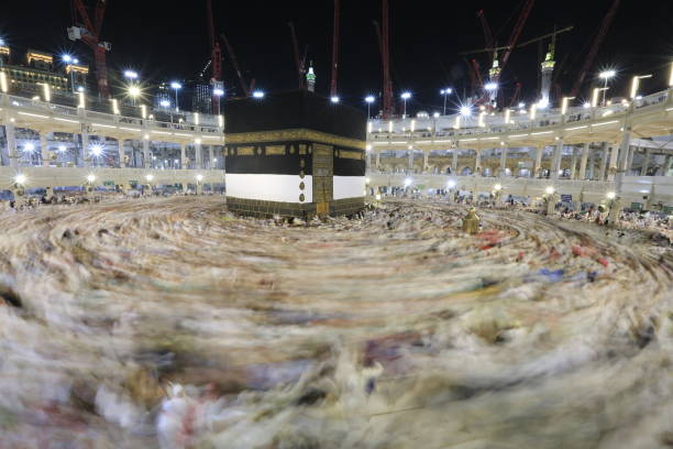 istock Kaaba in Masjid Al Haram in Mecca Saudi Arabia 688603374