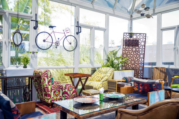 Tastefully decorated boutique cafe