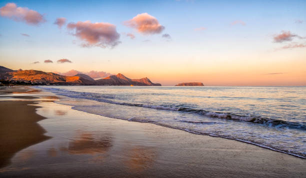 Evening Light On the Beach At Porto Santo