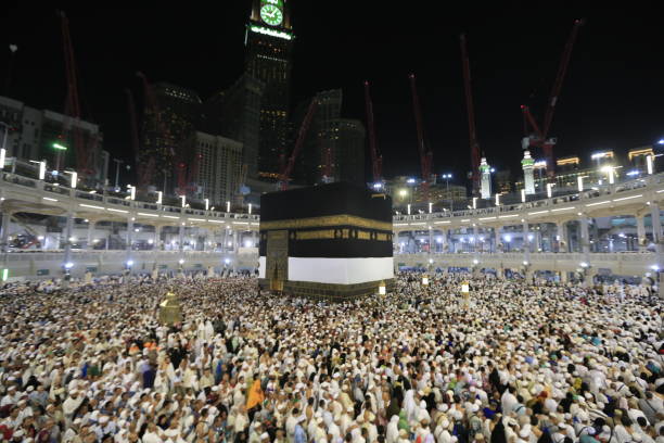 istock Kaaba in Masjid Al Haram in Mecca Saudi Arabia 688608084