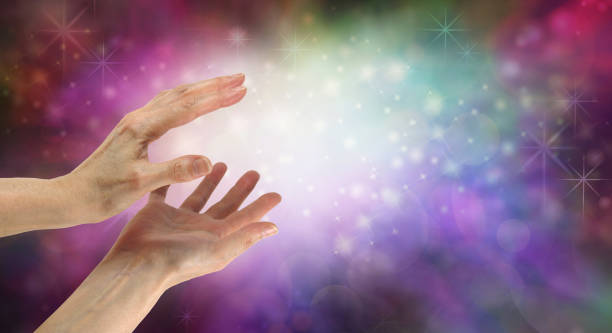 istock Beautiful Healing Energy Field 688609056