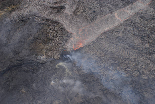istock Volcanic area in Hawaii (Big Island) 688609954
