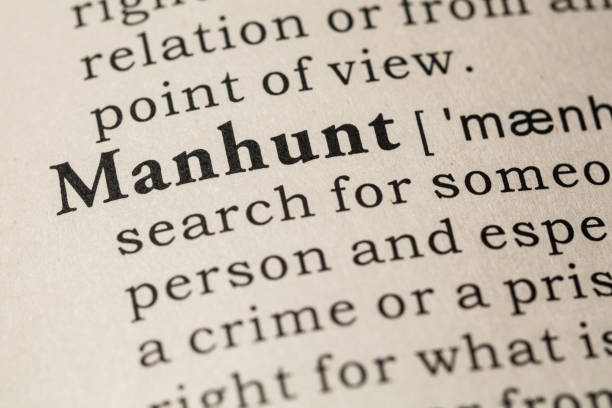 istock definition of manhunt 688609962