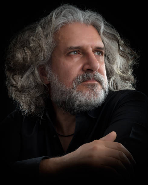 istock Portrait of unshaven man 688610196