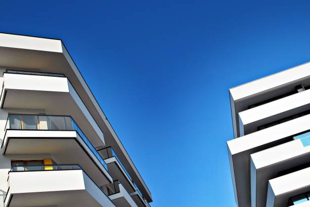 istock Modern apartment buildings exteriors 688716834