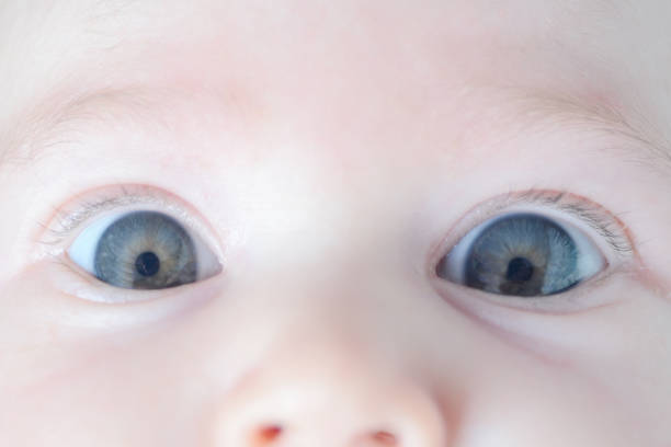 istock Close-up of little baby face 688738820